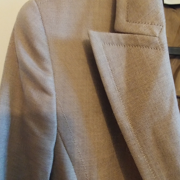 Akris Punto 100% Wolle-laine-wool Beige Blazer - Picture 12 of 14